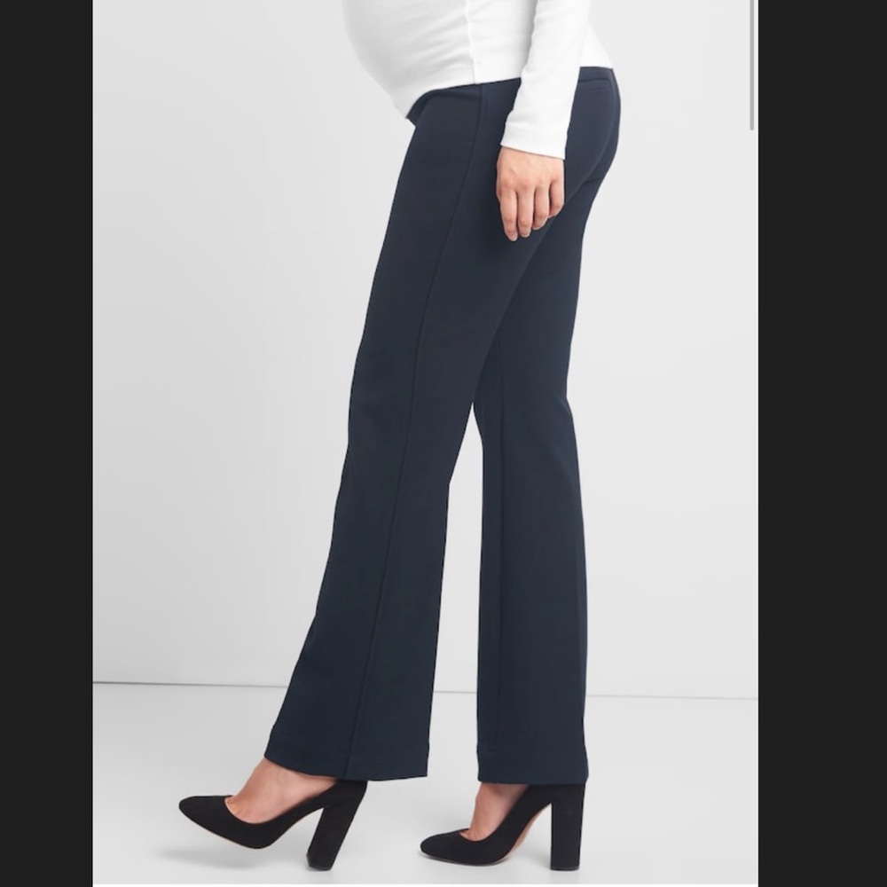 GAP Maternity Full Panel Baby Boot Trousers Sz 8,4